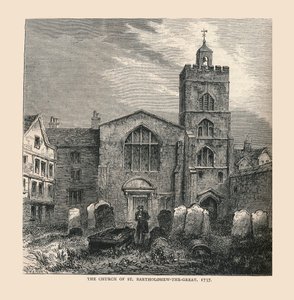 Die Kirche St. Bartholomäus der Große von Unbekannt