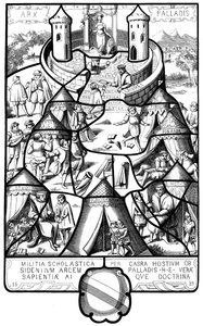 Die Zitadelle von Pallas, 1589 1849 von Unbekannt