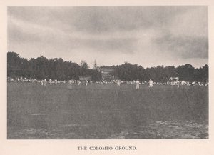 Der Colombo Cricket Ground, Ceylon, 1912. von Unbekannt