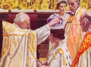Die Krönung von Königin Elizabeth 1900-2002, 1937 von Unbekannt