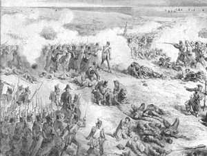 Der Krimkrieg, 1854-56: Die Schlacht von Inkerman...1854, 1901 von Unbekannt