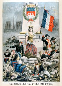 Das Kreuz der Stadt Paris, 1901 von Unbekannt