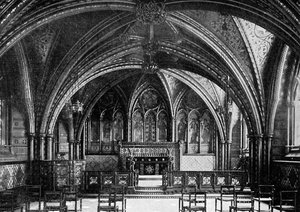 Die Kryptakapelle, Westminster, ca. 1920
