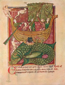 Die Gefahren des Meeres MS. Harl. 4751, 13. Jahrhundert, 1902 von Unbekannt