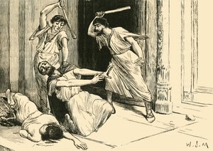 Der Tod des Tiberius Gracchus, 1890