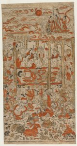 Der Tod des Buddha, um 1710er Jahre von Unbekannt