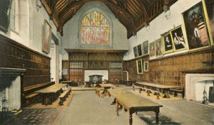 Das Esszimmer, Eton College, 1910