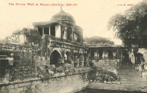 Der Tauchbrunnen bei Niyamudddins - Delhi