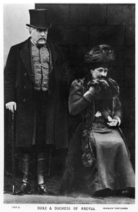 Der Herzog und die Herzogin von Argyll von Unbekannt