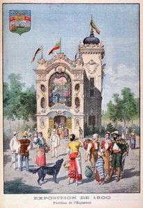Der ecuadorianische Pavillon auf der Weltausstellung 1900, Paris, 1900