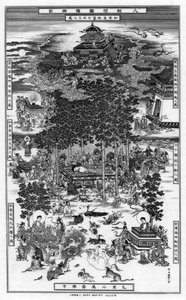 Die acht Ereignisse des Nirvana von Sakyamuni, 18. Jahrhundert, 1886