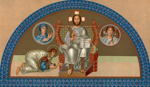 Der thronende Christus, 1902