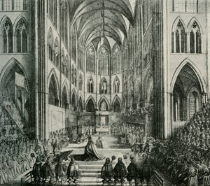 Die Krönung von König Karl II.
