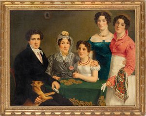 Die Familie des Komponisten Vincenzo Bellini, erstes Viertel des 19. Jahrhunderts
