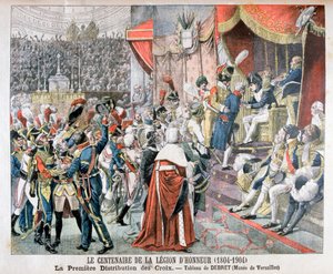 Die erste Verleihung der Ehrenlegion, 1804 von Unbekannt