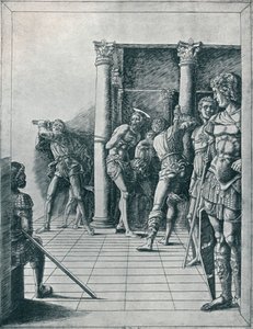 Die Geißelung, mit dem Pflaster, 1906 von Unbekannt