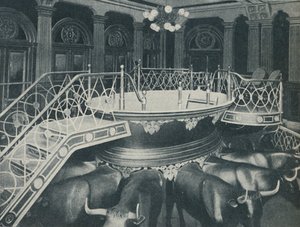 Das Taufbecken persönlich oder durch Stellvertreter, um 1935 von Unbekannt