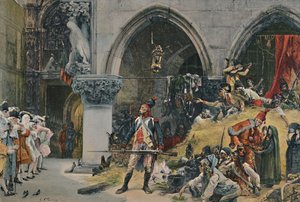 Die Franzosen vor dem Dogenpalast, Venedig, 1797, 1896