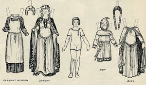 Die Galerie der britischen Kostüme: Die Kleidung der Menschen in normannischer Zeit, ca. 1934