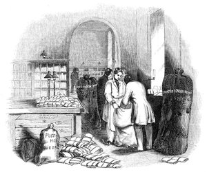 Das Generalpostamt, Verpackung der indischen Post, 1844