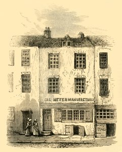 Das Geisterhaus in Cock Lane, um 1872