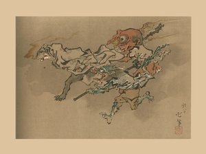 Der Koboldflug, spätes 18. - frühes 19. Jahrhundert, 1886 von Unbekannt
