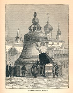 Die Große Glocke von Moskau von Unbekannt