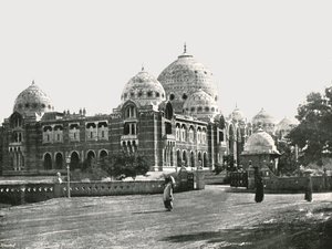 Das Große College, Baroda, Indien, 1895
