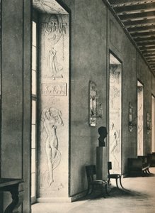 Die Große Galerie im Stockholmer Rathaus, 1925