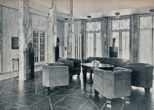 Die Halle des Stoclet-Palastes, Brüssel, Belgien, ca. 1914 von Unbekannt