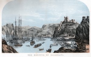 Der Hafen von Balaklava, Krimkrieg von Unbekannt