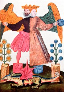 Der hermetische Androgyn, spätes 17. Jahrhundert