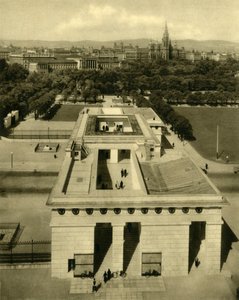 Das Heldendenkmal, Wien, Österreich, um 1935