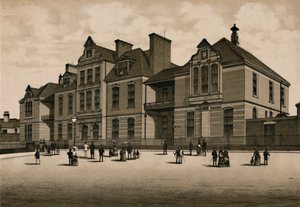 Das Krankenhaus, ca. 1880 von Unbekannt
