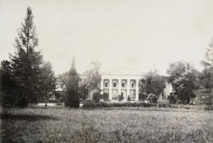 Das Haus des Levashovs-Anwesens Osinovaya Roshcha, 1885 von Unbekannt