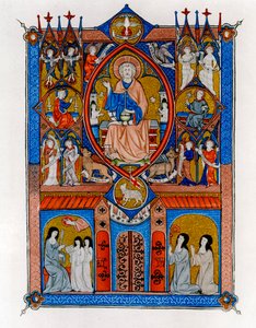 Der ideale Staat der Sainte Abbaye, um 1300