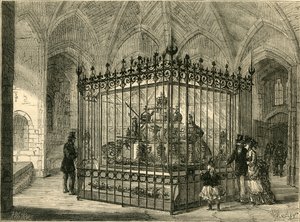 Der Juwelenraum im Tower, ca. 1872 von Unbekannt