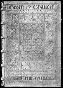 Der Kelmscott Chaucer, mit einer speziellen Bindung von William Morris, 1896-1901 von Unbekannt