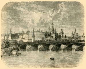 Der Kreml, Moskau, 1890
