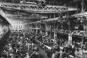 Die Krupp-Waffenfabrik Nummer 1, Essen, Deutschland, Erster Weltkrieg, 1917 von Unbekannt