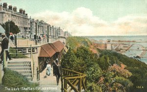 Der Leas Shelter, Folkestone, 1900er Jahre