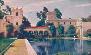 Der Seerosenteich, ca. 1935