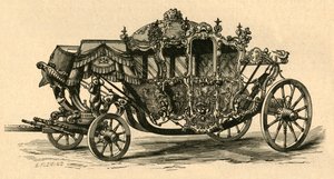 Die Kutsche des Lord Mayor, 1897 von Unbekannt