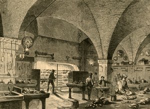 Die Küche des Herrenhauses, 1897