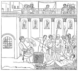 Das Martyrium des Heiligen Laurentius, 1882