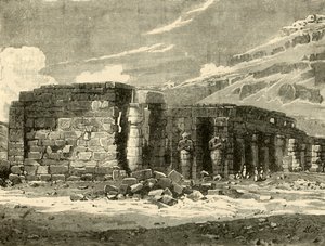 Das Memnonium in Theben, 1890