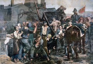 Der Bergarbeiterstreik in Carmaux, 1892