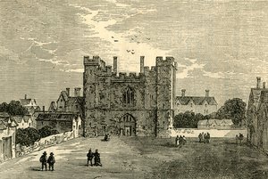 Das Kloster St. Johannes von Jerusalem, Clerkenwell - Das Tor von Westen