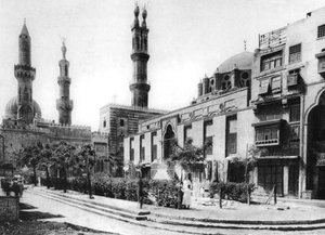 Die Moschee von El-Arhan, Kairo, Ägypten, ca. 1920er Jahre