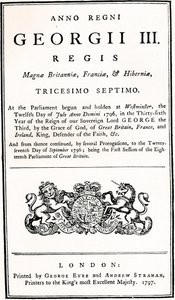 Das Meutereigesetz, 1797, 1934 von Unbekannt